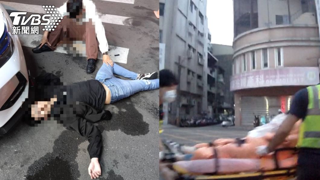 台中男爛醉路邊!尿失禁還「狂捶自己頭」 計程車全閃開不敢載