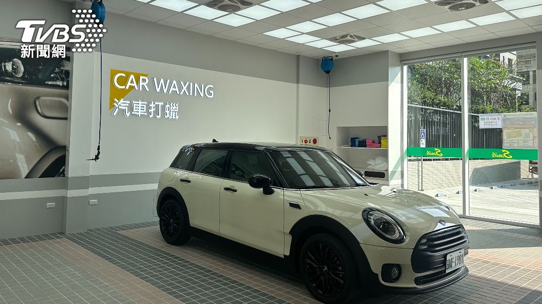Par K* Avenue也有統一精工專業洗車。(圖/許稚佳攝)