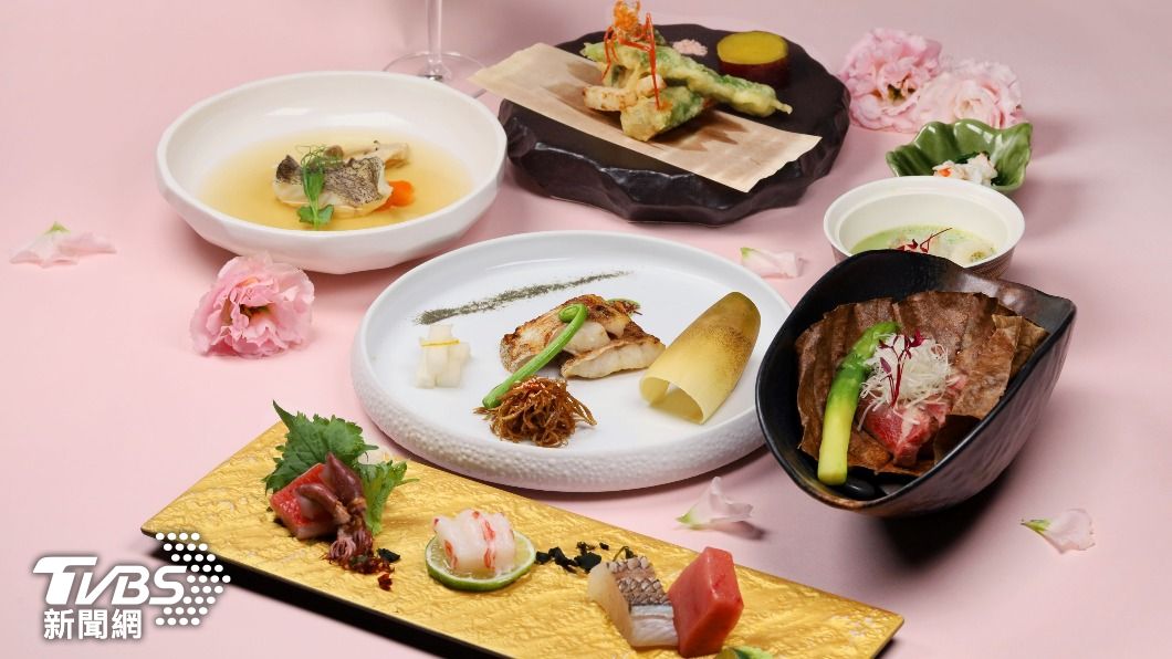 高雄萬豪酒店-京樂日本料理餐廳母親節限定套餐。(圖/業者提供)