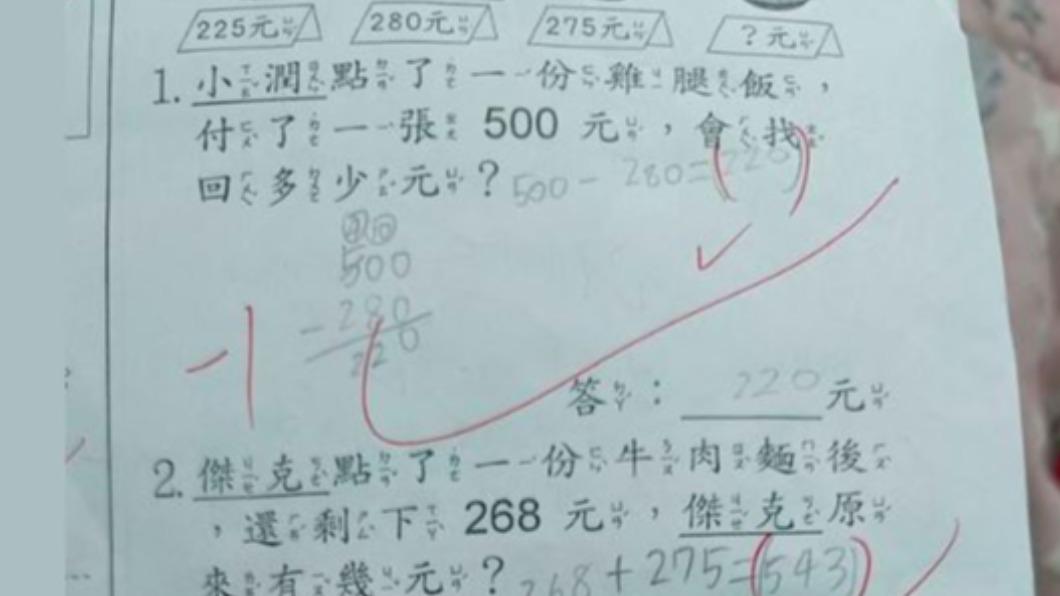 被小學數學考倒！孩子「答案沒括號」被扣分　老師親曝原因