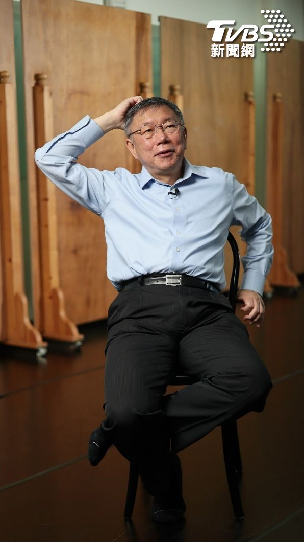 柯文哲跨界當演員,只擔心票房。(圖/趙世平攝)