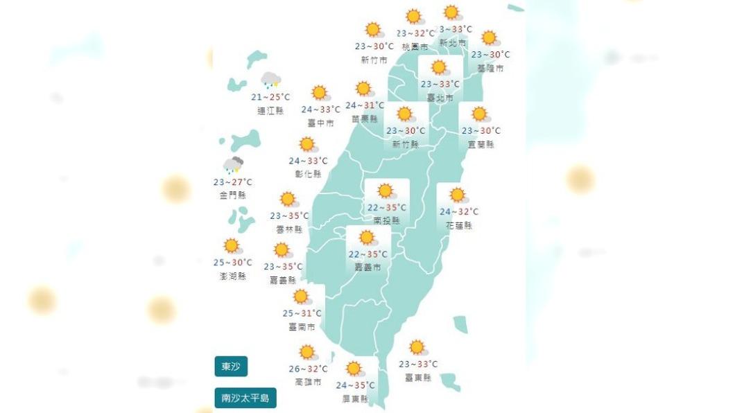 圖/中央氣象署