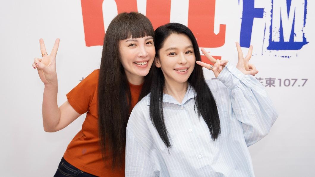 徐若瑄上魏如萱廣播節目。(圖/Hit Fm聯播網提供)