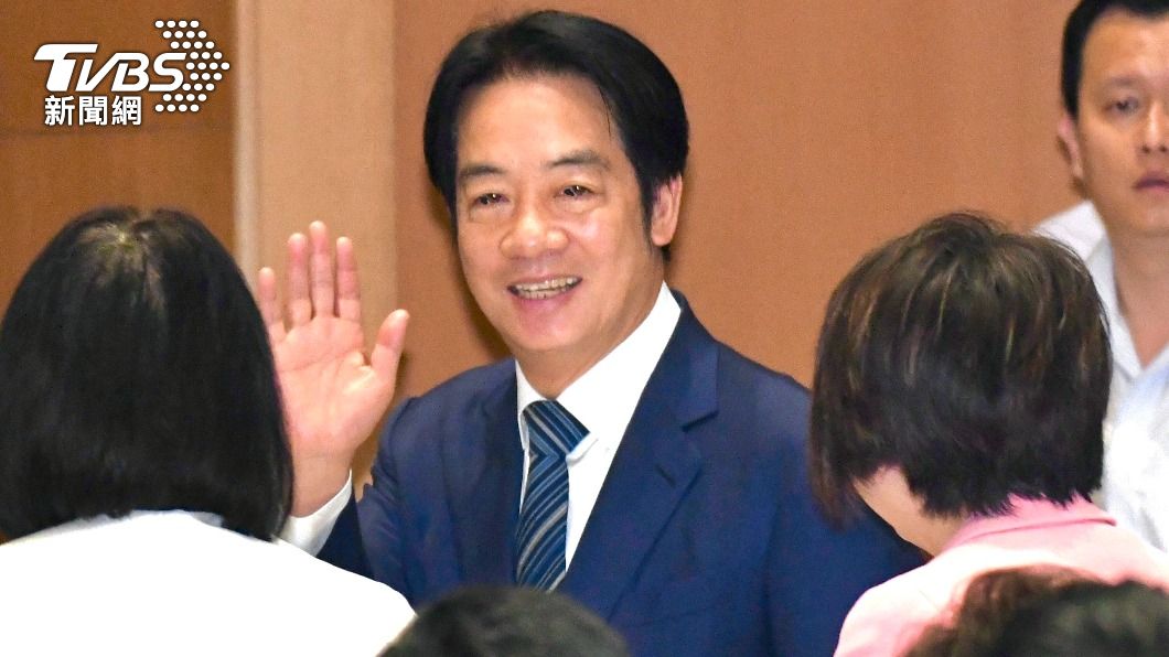 準總統賴清德今(21)日出席民進黨「投資未來世代」青年論壇閉幕式。(圖/胡瑞麒攝)