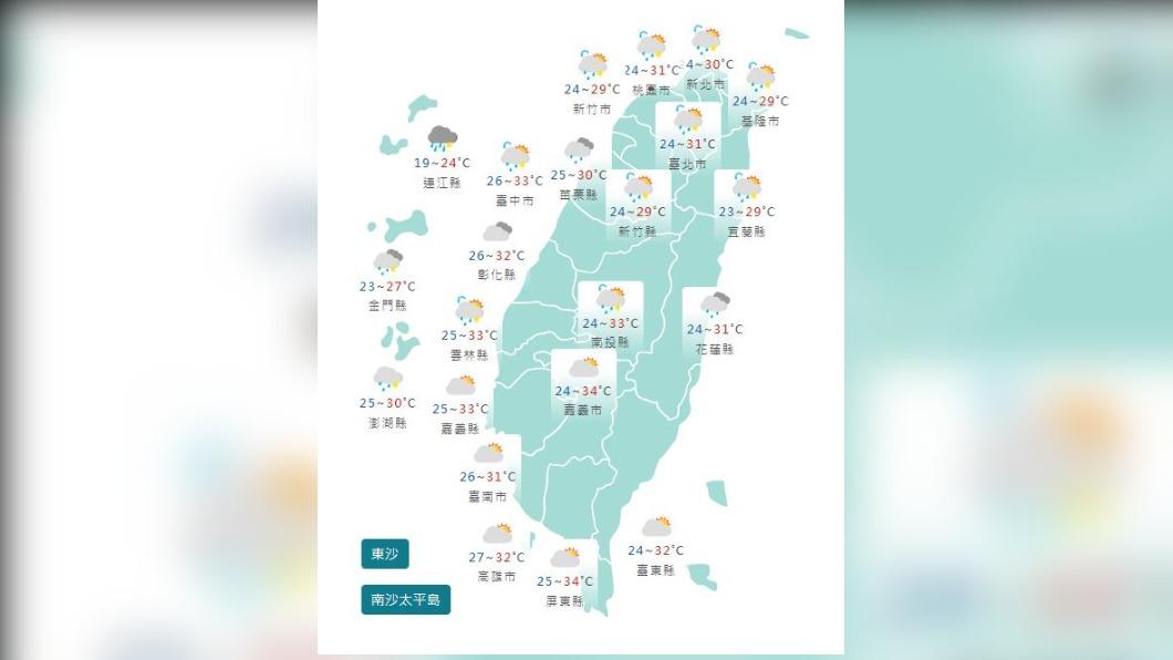 圖/中央氣象署