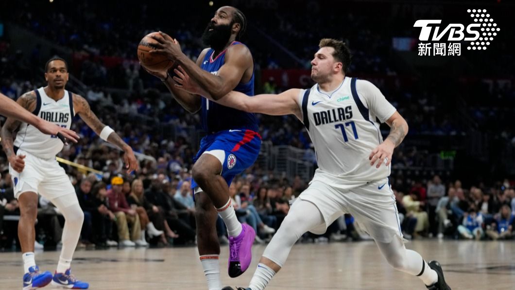 哈登攻下28分，率快艇擊敗獨行俠。（圖／達志影像美聯社）