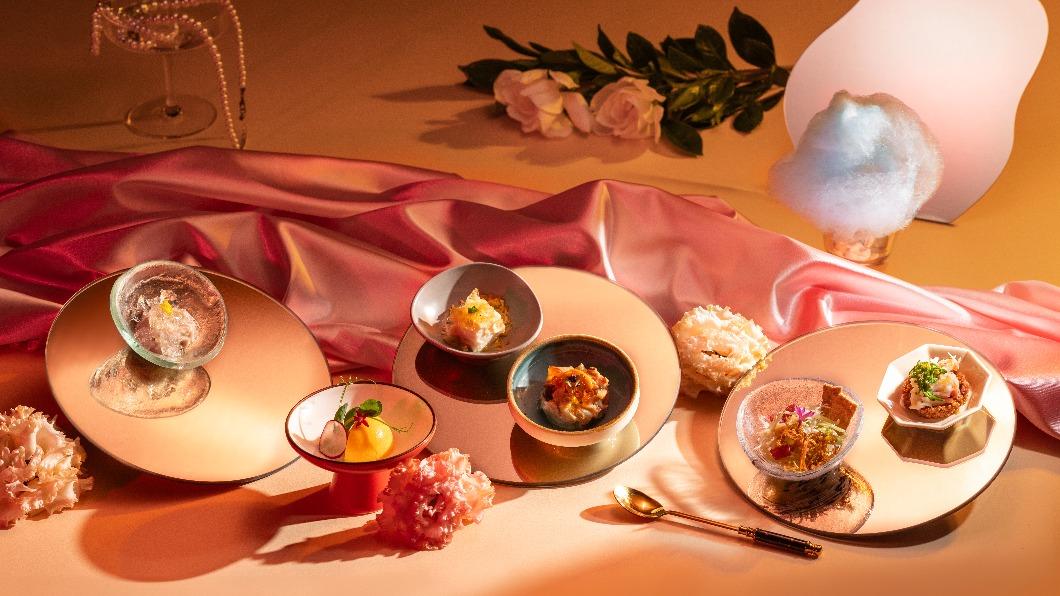 「饗 A Joy」規劃八大宴饗區,包含鑽石級蝦蟹貝品、和風壽司、頂級冷盤、豪華鐵板燒等。(圖/業者提供)
