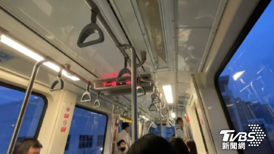 台北捷運回應,目前列車已恢復正常。(圖/TVBS)