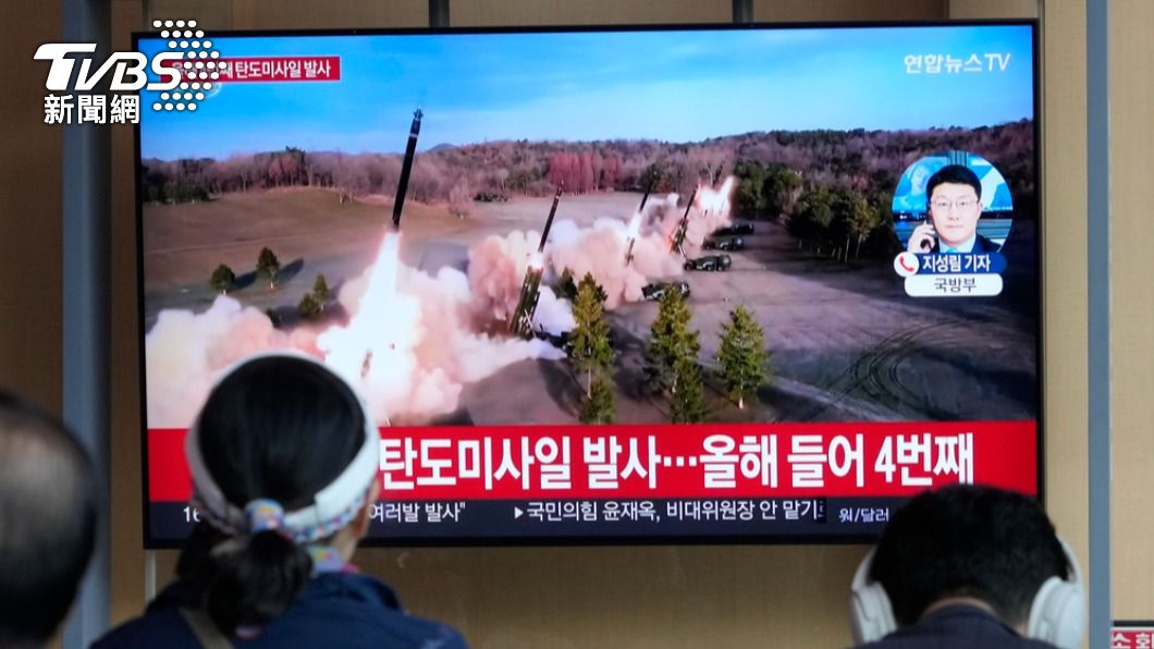 北韓頻繁進行軍事訓練、試射導彈。圖為資料照。(圖/達志影像美聯社)