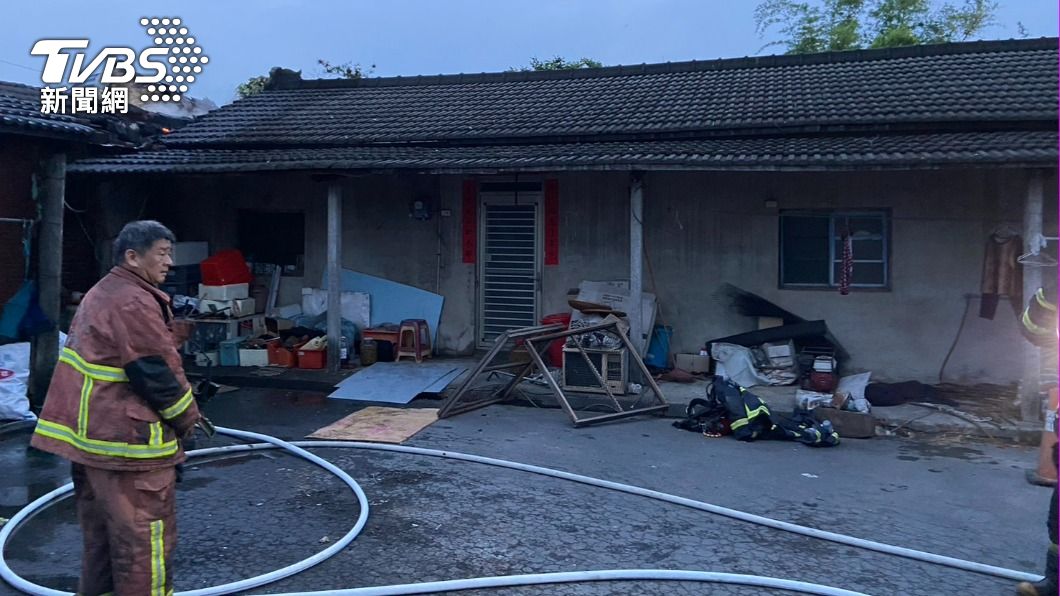 老婦來不及逃生。(圖/民眾提供)