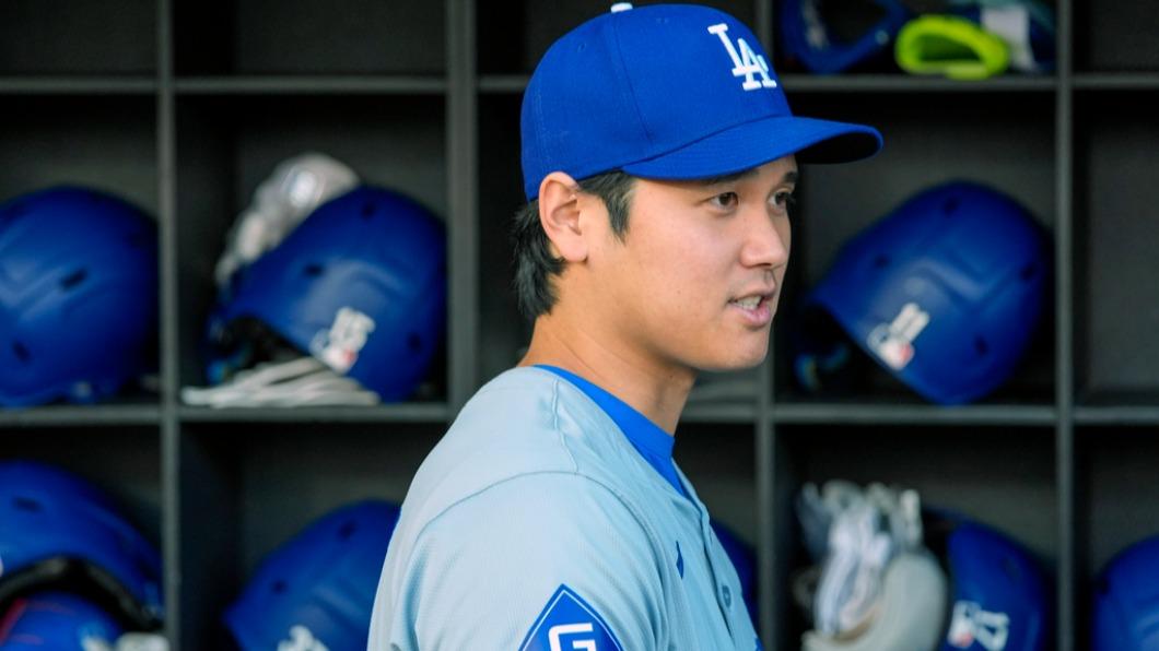 大谷翔平今(24)在對戰華盛頓國民隊的比賽中,擊出大聯盟生涯第176號全壘打。(圖/達志影像美聯社)