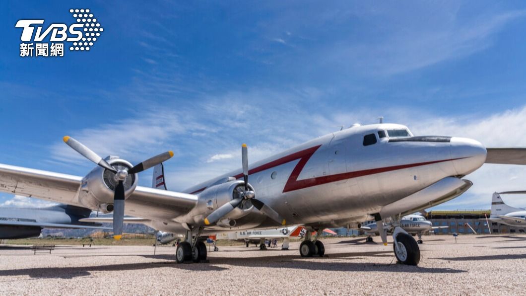 有著「空中霸王」之稱的運輸機「道格拉斯C-54」。（示意圖／達志影像美聯社）