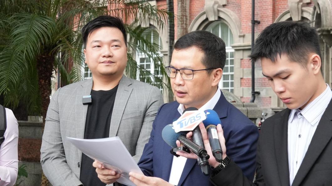 國民黨北市議員楊植斗、立委羅智強。(圖/羅智強辦公室提供)