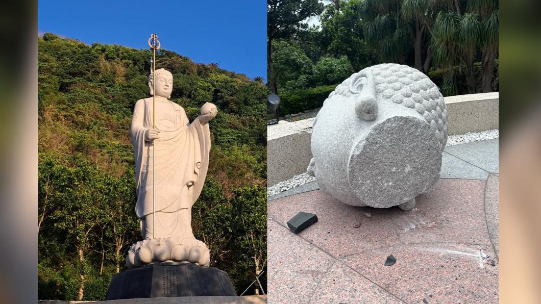 為民擋災?花蓮壽豐藥師佛像斷頭「慘烈犧牲」 和南寺暫封山