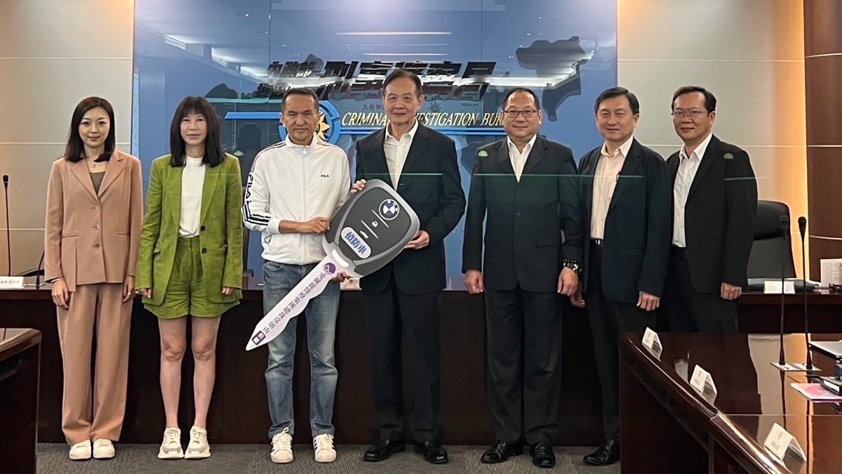 愛爾麗集團體恤警方辛勞 致贈偵防車與獎勵金助警方強化打擊犯罪能量
