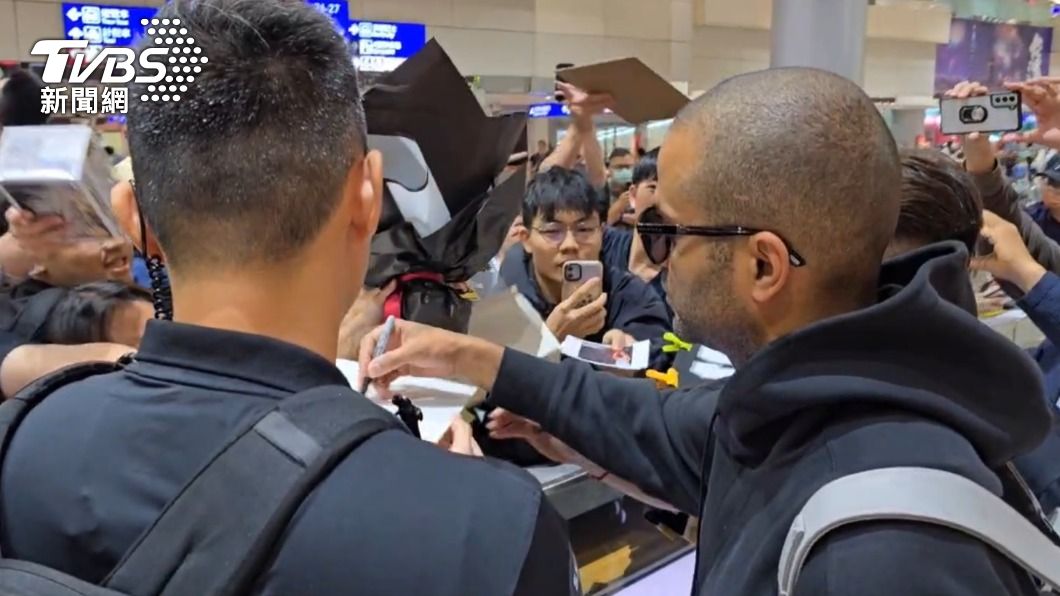 帕克(Tony Parker)將於4月27日在松山高中舉辦見面會。(圖/林志偉攝)