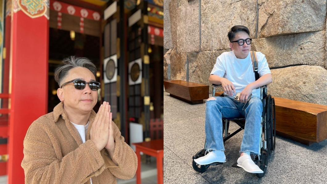 痛到不能著地!60歲詹惟中突「坐輪椅」 首度發作病因曝