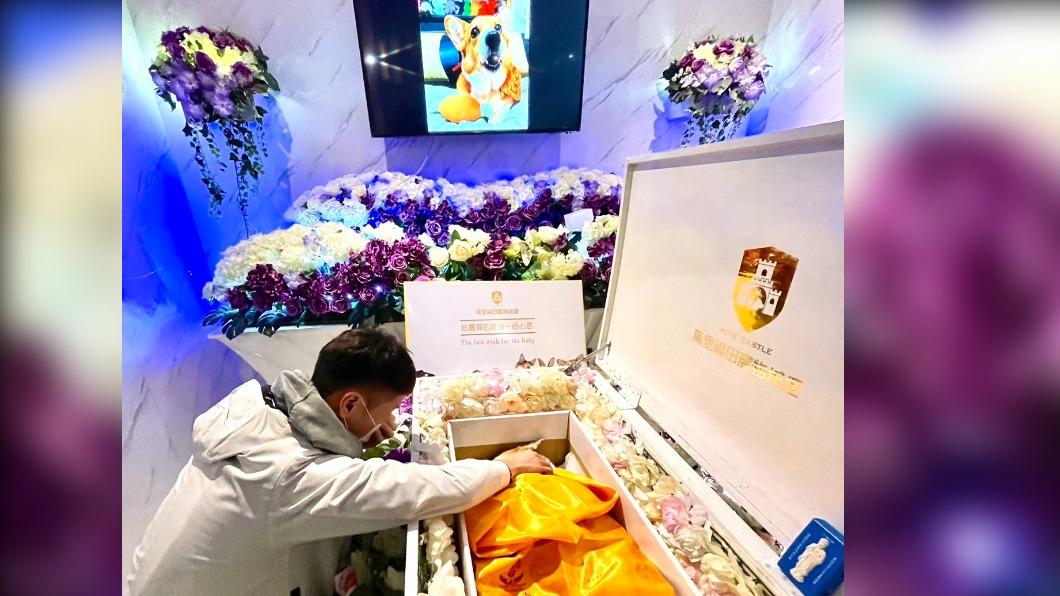 很多飼主把毛小孩的葬禮比照家人，甚至還有設靈堂。（圖／江和樹提供）