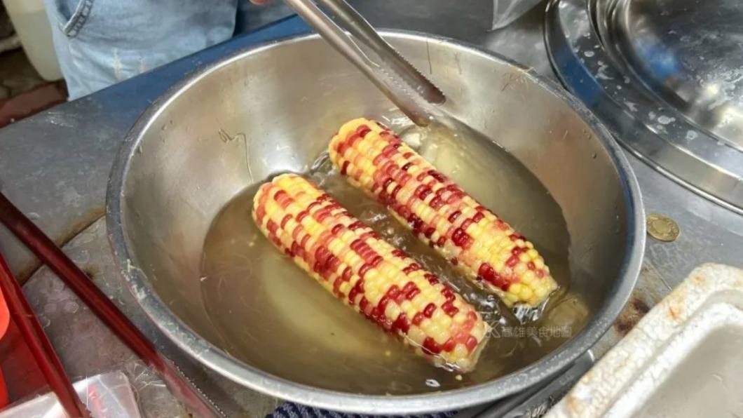 水煮玉米會過一下鹽水，依然吃得到玉米的原汁原味。（圖／高雄美食地圖提供）