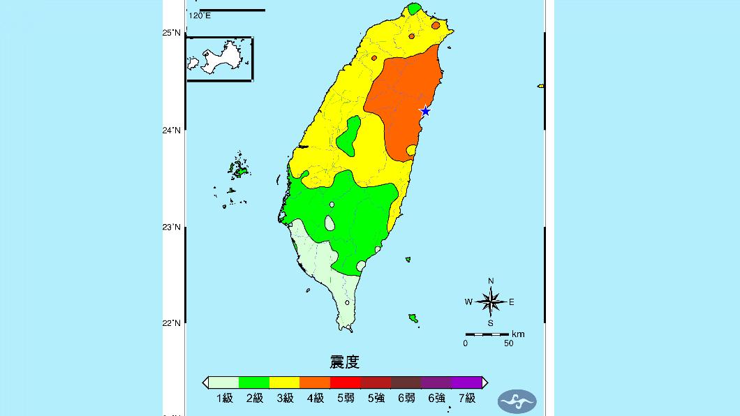 今凌晨6.1強震全台有感 各地降雨機率高防致災暴雨