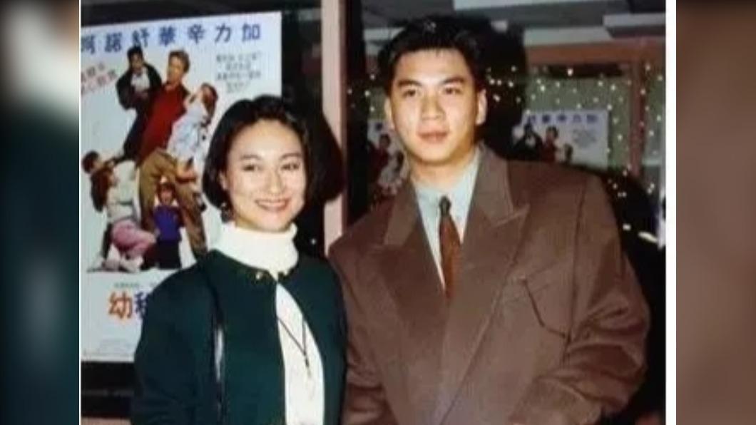 黃子揚1989年與年長7歲的惠英紅談戀愛,但3年後雙方不歡而散。(圖/翻攝自微博)