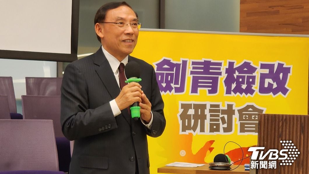 法務部長蔡清祥。(圖/TVBS)
