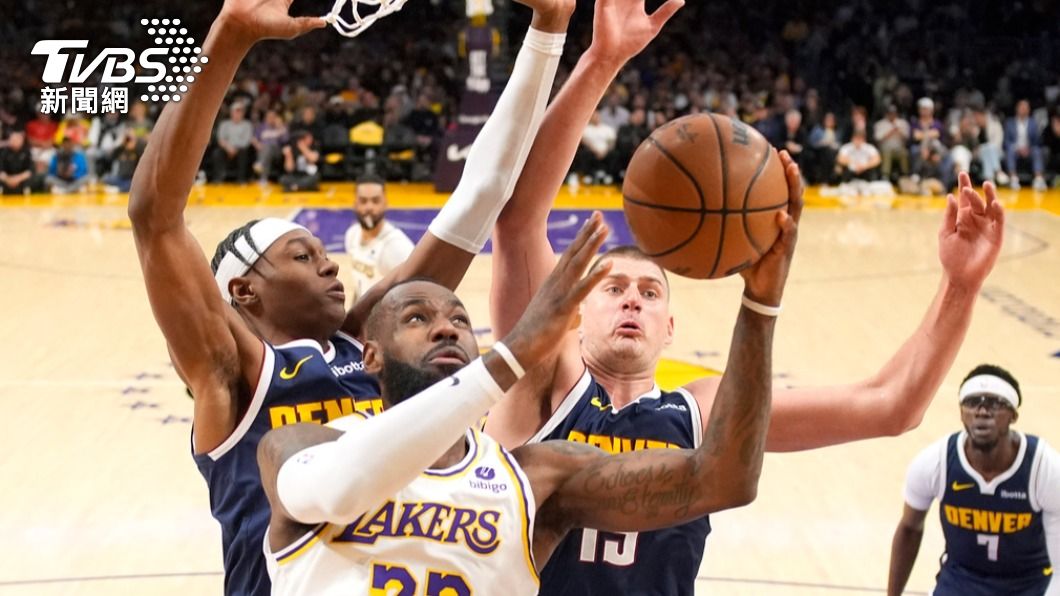 NBA/詹皇拒被橫掃!湖人四人得分破20擊碎金塊 終結對戰11連敗