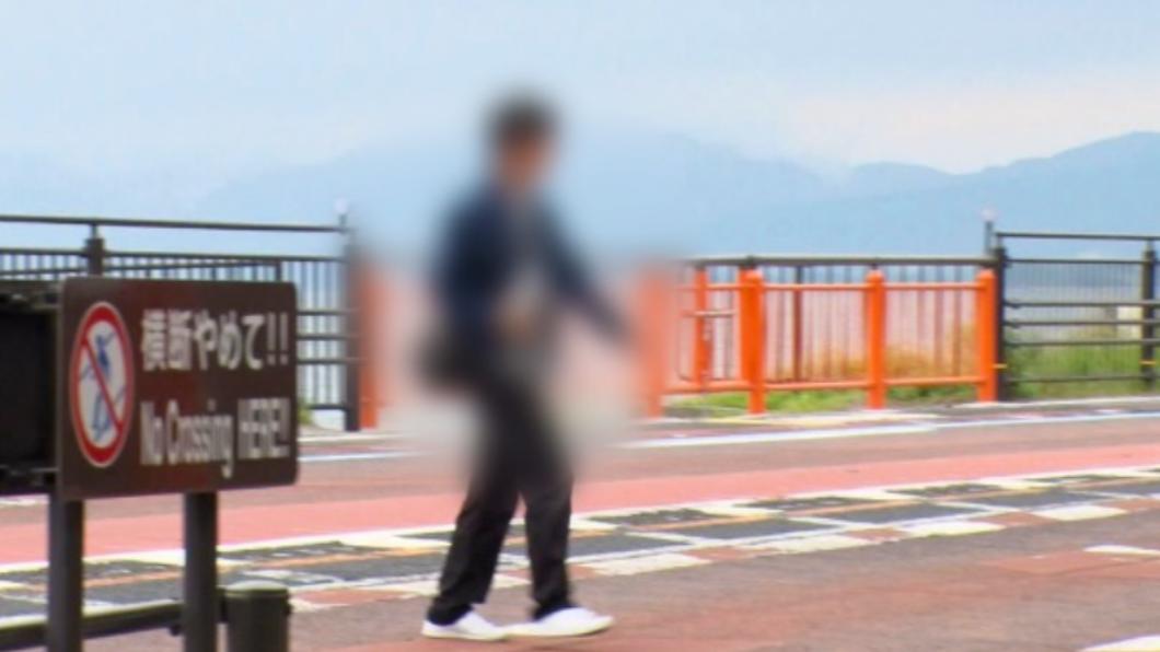 琵琶湖觀光客不守交通規則,讓當地居民相當頭痛。(圖/翻攝自X@morningshow_tv)