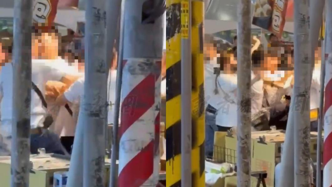 有片/北港媽遶境爆群毆 爭奪結緣品「慘變大車拚」