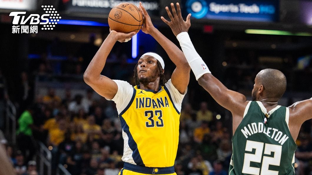 NBA／歷史第一人！溜馬門神「單場7顆三分彈」　轟垮公鹿搶聽牌
