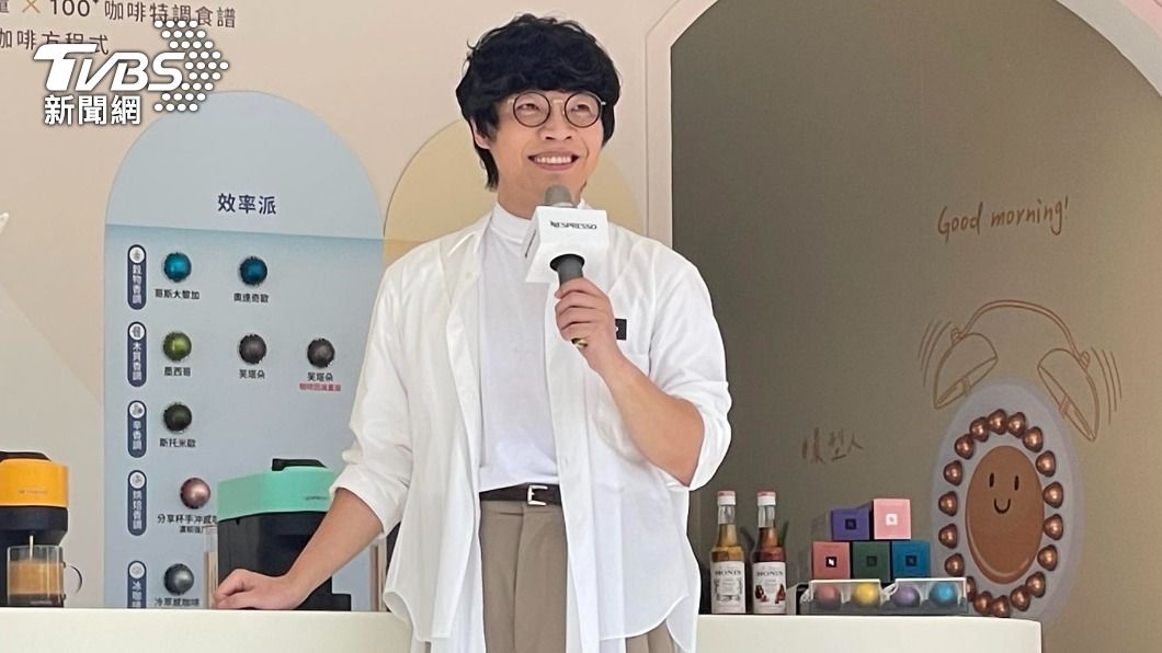 盧廣仲今出席活動心情很好,看似完全不受影響。(圖/陳薈涵攝)