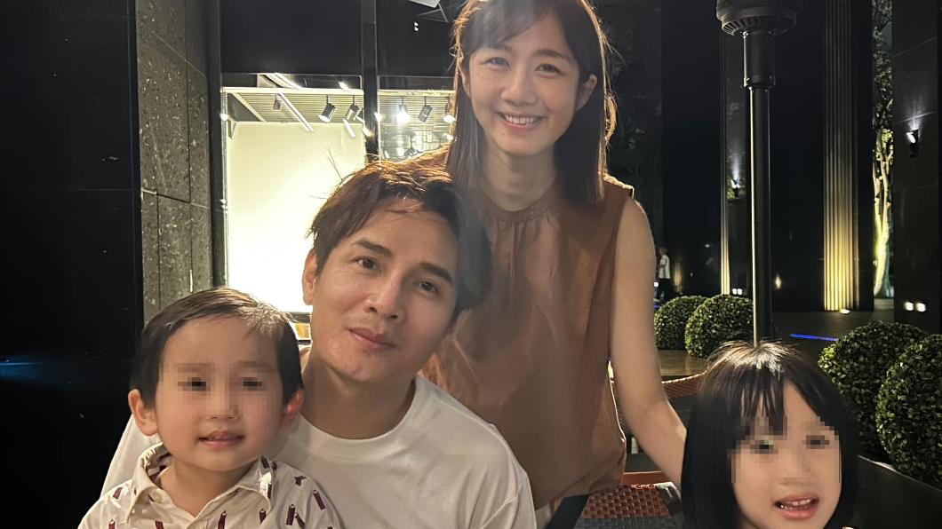 羅文裕和老婆育有1雙兒女,週日哄兒子睡午覺後突發緊急狀況。(圖/翻攝自羅文裕臉書)