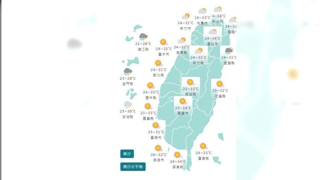 圖/中央氣象署