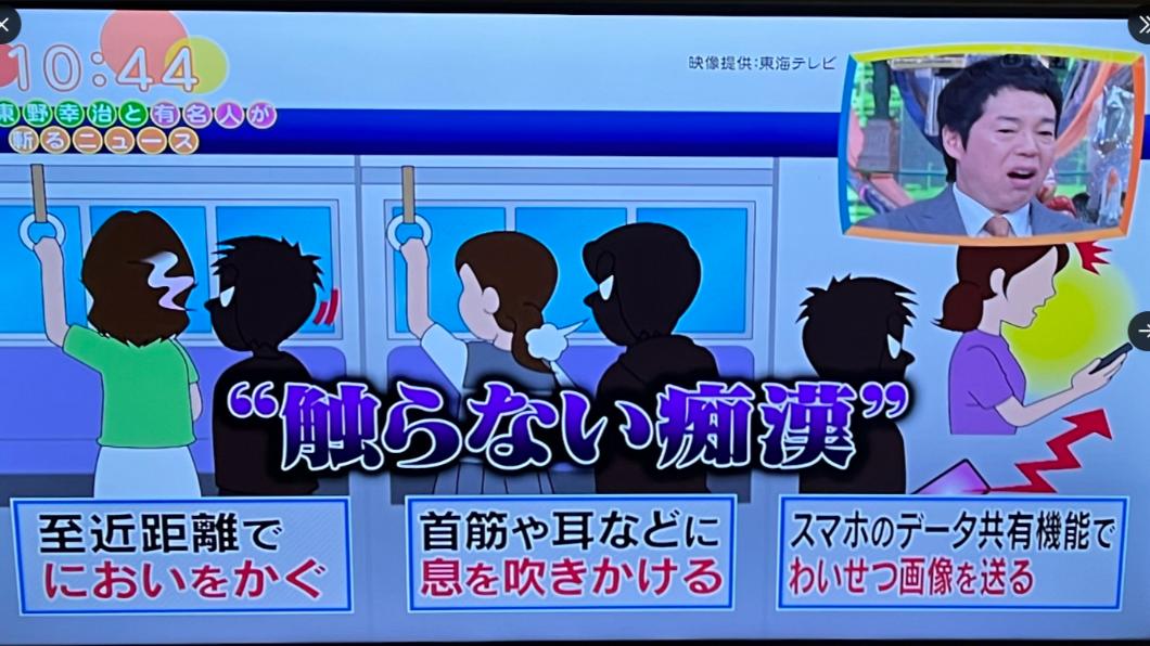 日本隔空騷擾案例近年持續增加。(圖/翻攝自X@myaosato)