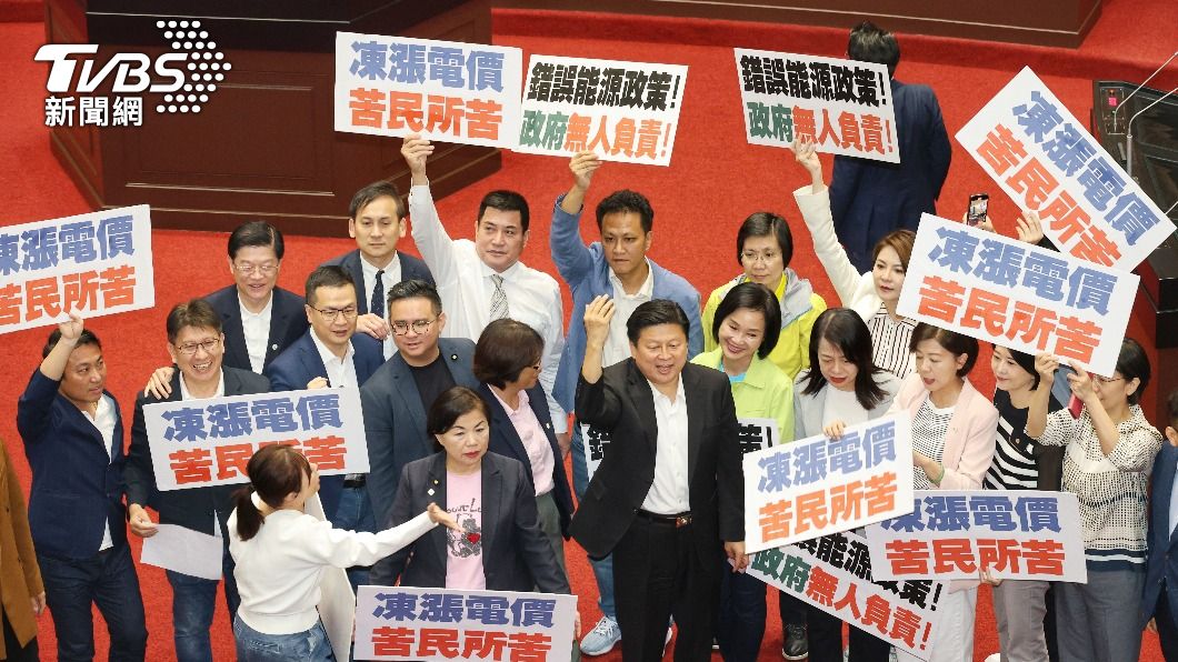 藍白提案表決通過「電價立即凍漲」!要求行政院提因應政策