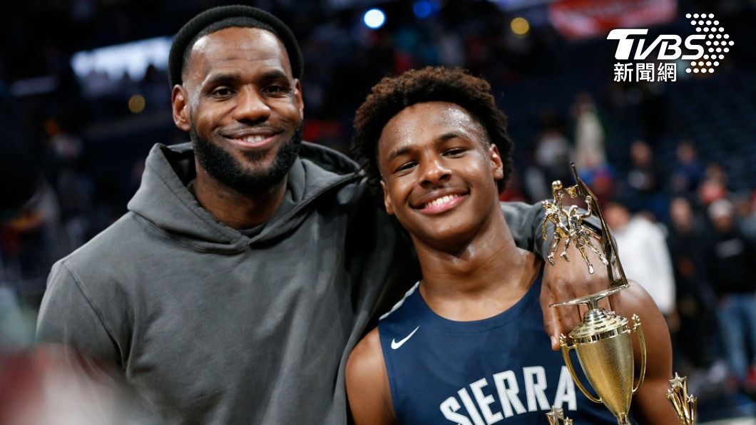 NBA/挾太子令詹皇?傳湖人「可能選進布朗尼」 助父子同隊圓夢