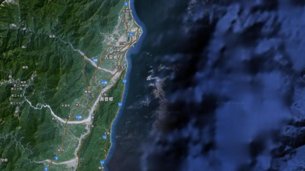 盯著台灣看!Google地圖「花蓮外海驚現人臉」 點開嚇壞:太玄