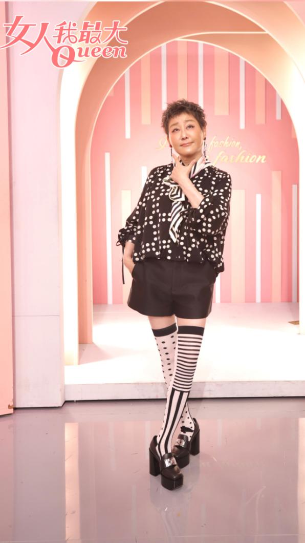《女人我最大》主持人藍心湄。(圖/TVBS)