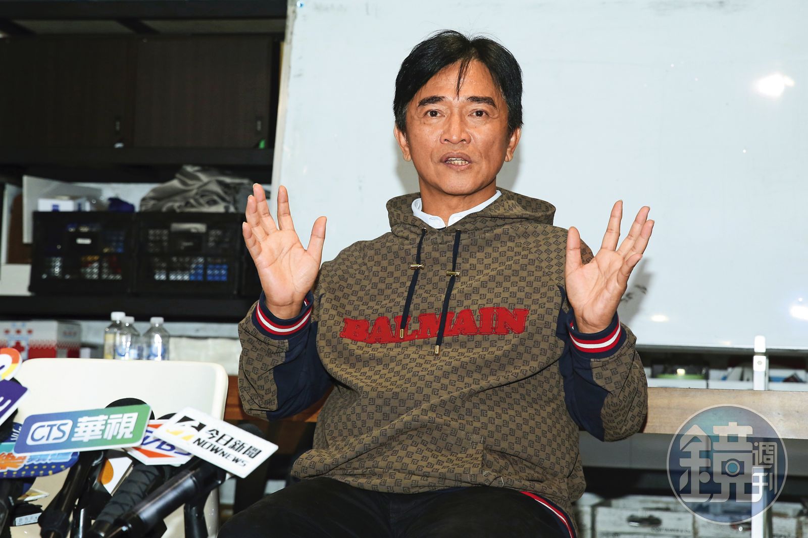 吳宗憲推出瘦身產品大賣,也因此成了詐騙集團鎖定的目標。(圖/鏡週刊)