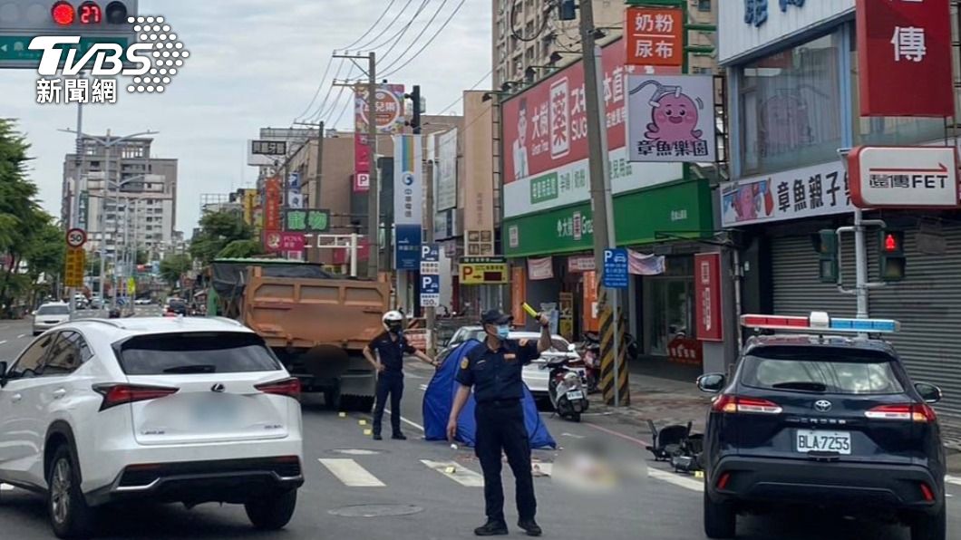 快訊/高雄七旬婦遭砂石車輾斷肢 血肉噴濺慘死輪下