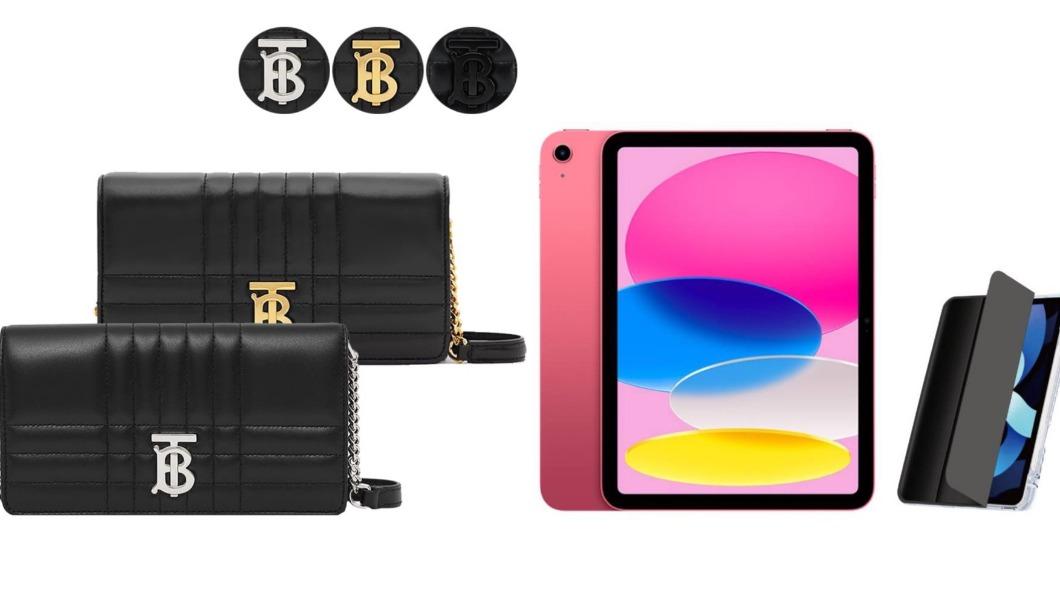 包包、iPad都有母親節優惠。(圖/PChome提供)