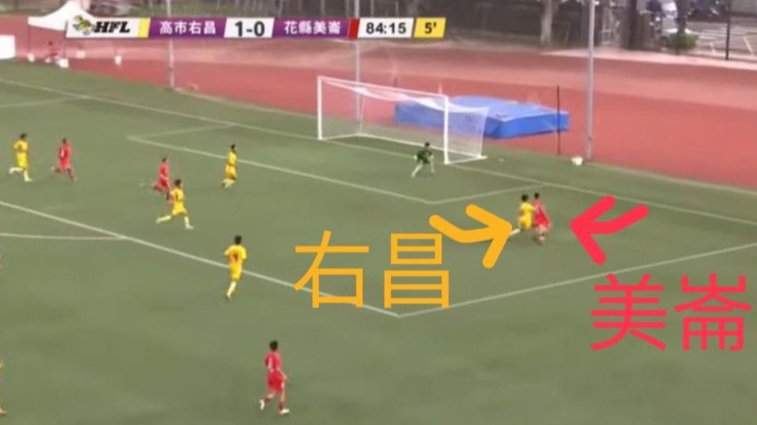 足聯賽美崙國中控裁判不公:犯規不吹哨!拖延時間袒護自家人