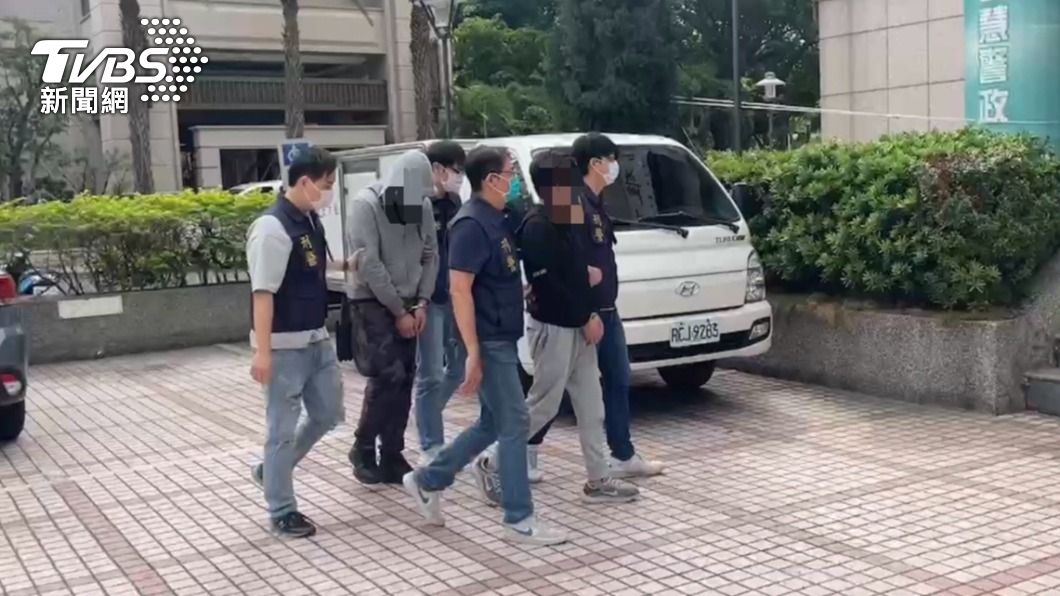 警方將兩嫌依違反毒品危害防制條例移送法辦。（圖／TVBS）