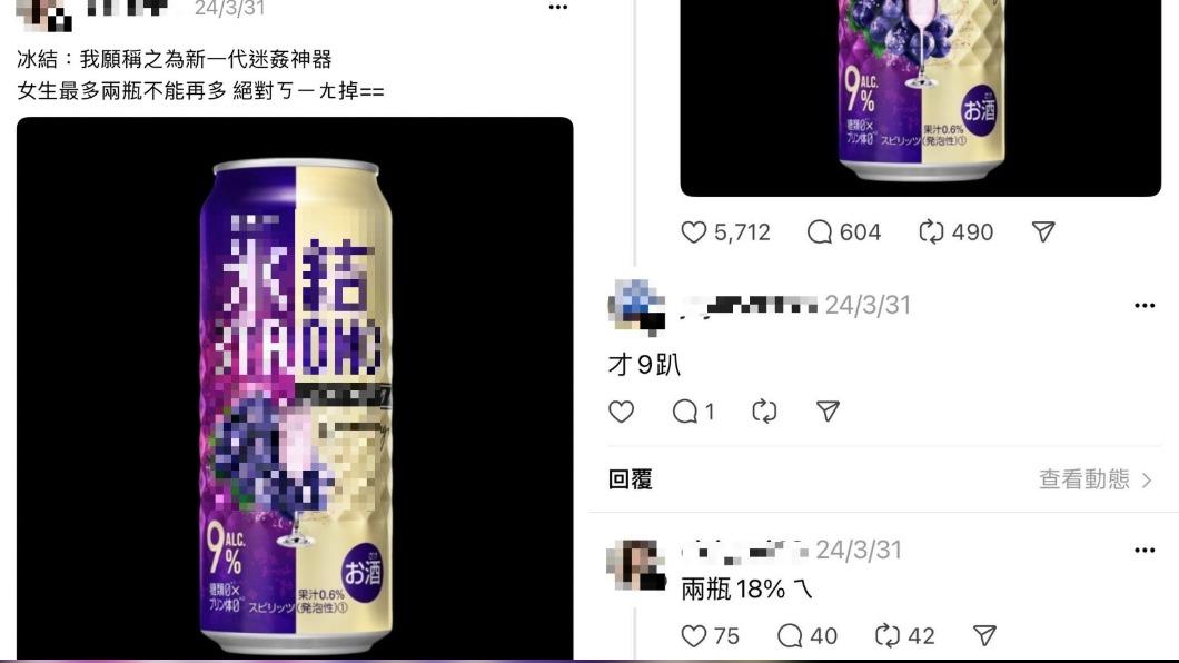 1瓶酒濃度9%「2瓶18%」!正妹遭酸沒讀書 4千人全看傻