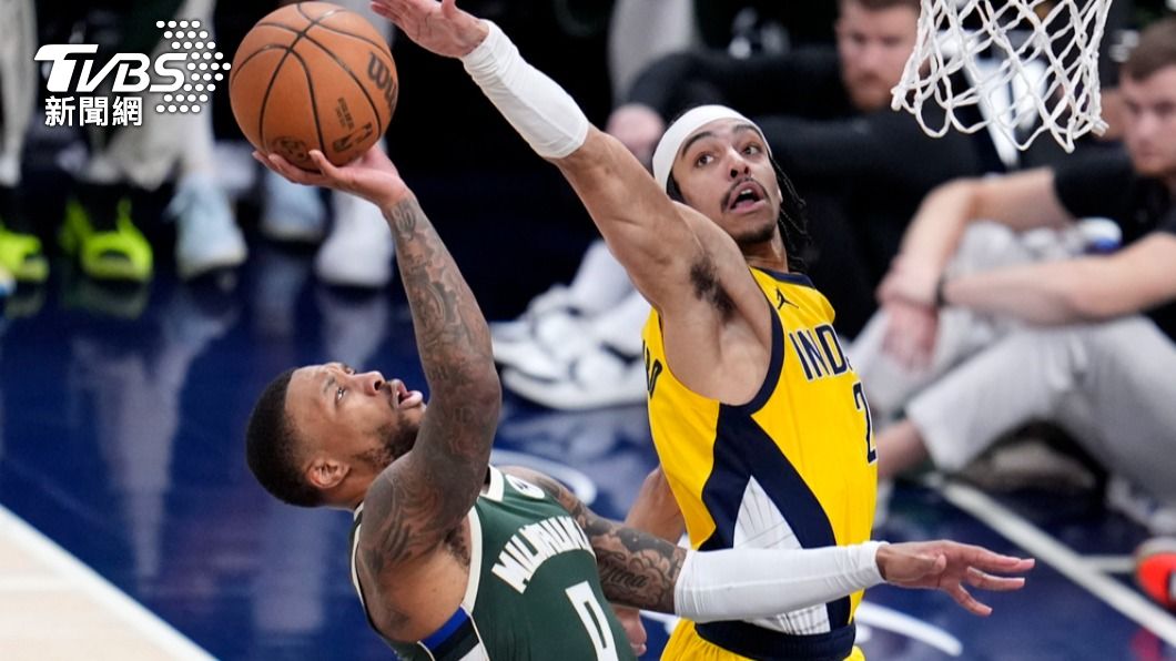 NBA/小李夢碎一輪遊!溜馬22分差打趴公鹿 睽違10年再闖次輪