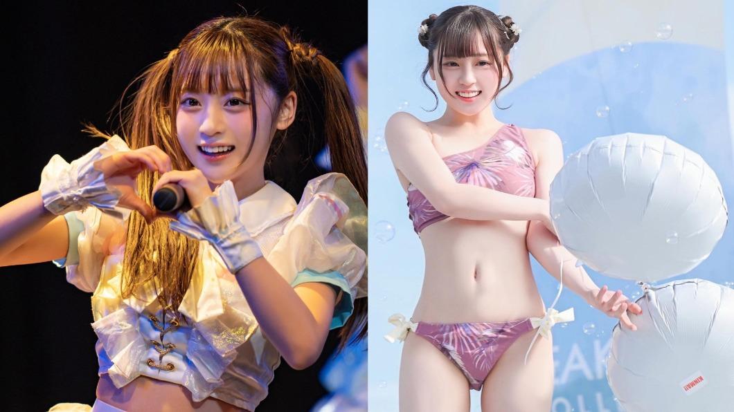 中川心外型甜美,被譽為新一代「千年一遇美少女」。(圖/翻攝自中川心IG)