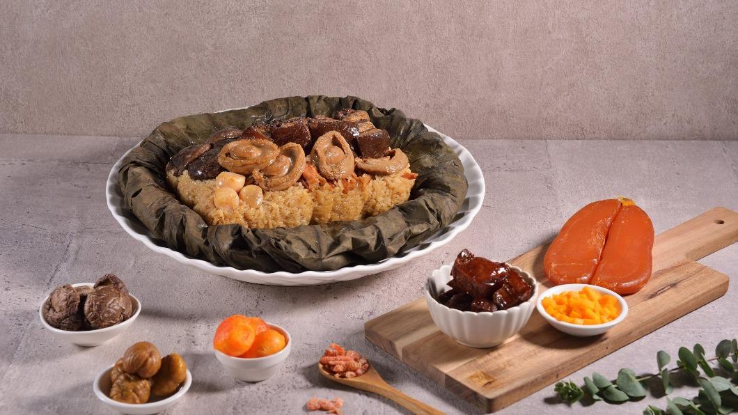 聚味軒粽昕聚味聚味裹蒸粽。(圖/業者提供)