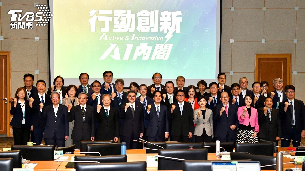 新內閣團隊將於交通部集思會議中心國際會議廳舉辦「行動創新AI內閣」策勵營。（圖/胡瑞麒攝）