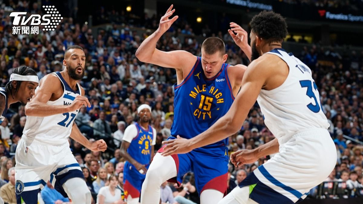 NBA/灰狼三塔陣奏效!約基奇「14鐵+7失誤」苦笑:需要複製人