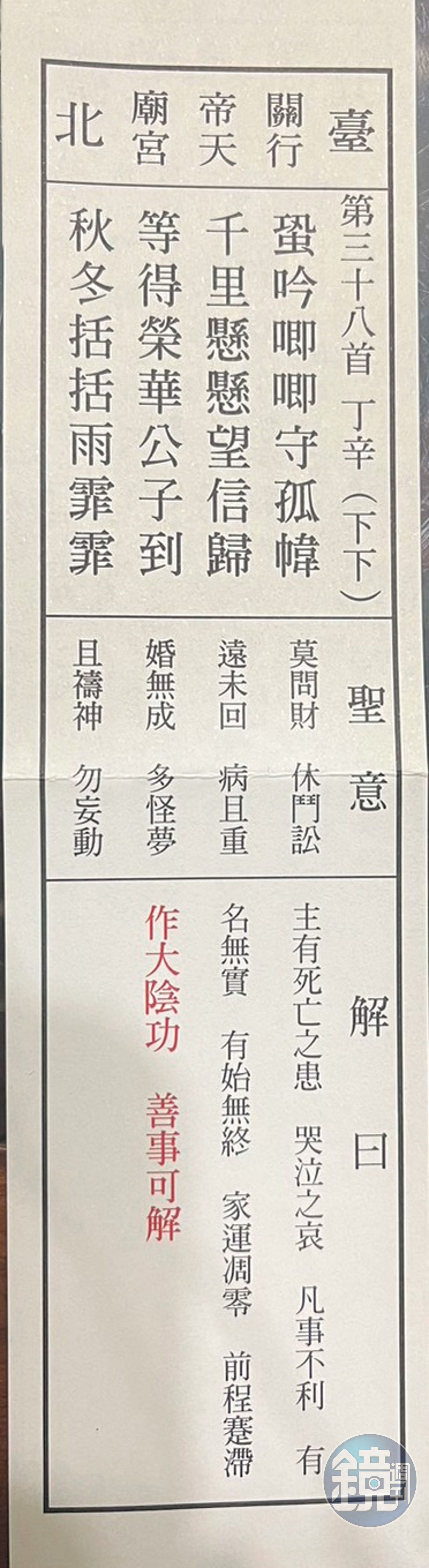 如果小珮拒絕上床,李光申就會找藉口罰她抄寫《心經》。(圖/鏡週刊)